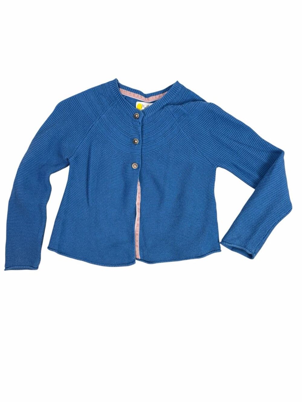 Mini Boden size 4-5 Blue 3 Button Sweater Cardigan